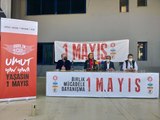 DİSK, KESK, TMMOB VE TTB'DEN 1 MAYIS PROGRAMI AÇIKLAMASI