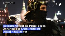 Vor Nawalny-Demos: Festnahmen in Russland