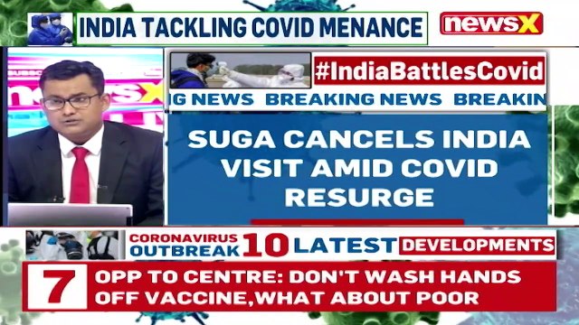 Japanese PM Yoshihide Suga Cancels India Visit Move Amid Covid Surge In Tokyo NewsX