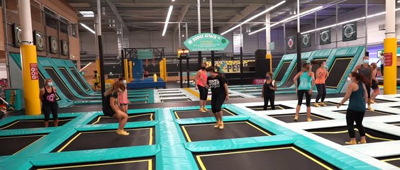 Cours de fitness trampoline à Mulhouse