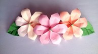 Origami Flower - Сute And Easy Paper Flowers For Decoration
