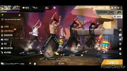 Free Fire Cobra emote Op emote_