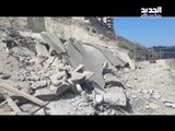 انهيار مبنى قيد الإنشاء في صيدا - عفيف الجردلي