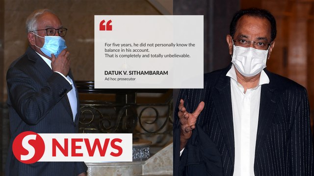 Court told Najib 'turned blind eye' to millions of ringgit deposited in his bank accounts