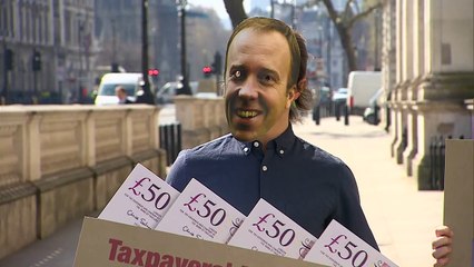 Labour activists protest against ‘Tory sleaze’