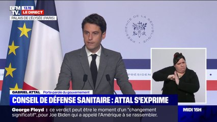 Gabriel Attal sur la troisième vague: "Nous pourrions être au pic"