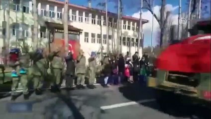 Komandolar Suriye'ye 'Dombra'yla uğurlandı