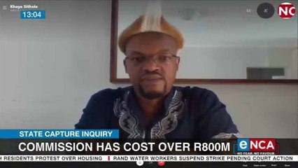 Zondo Commission has costs over R800m