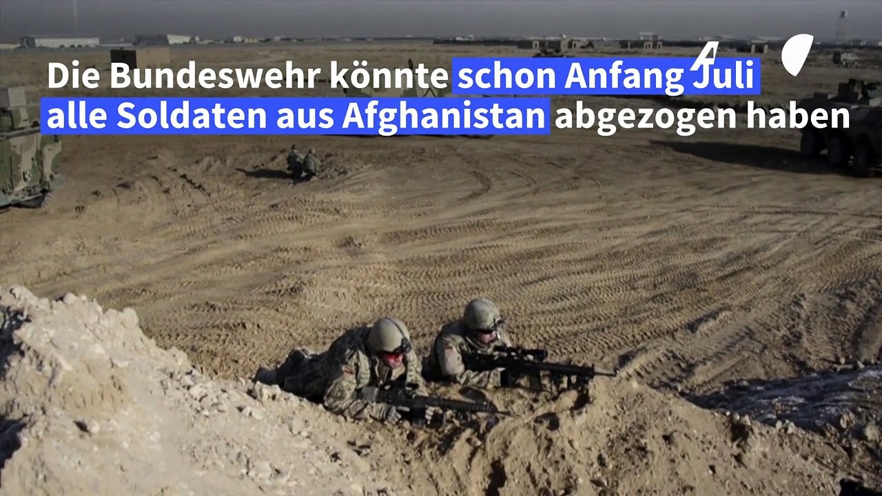 Bundeswehr erwägt noch früheren Afghanistan-Abzug