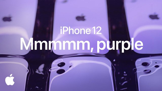 iPhone 12 - Mmmmm purple: el nuevo color de los iPhone