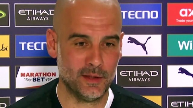 Football - Pep Guardiola talks about the Super League