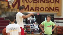 Meyers Leonard Basketball Camp Starts In Robinson