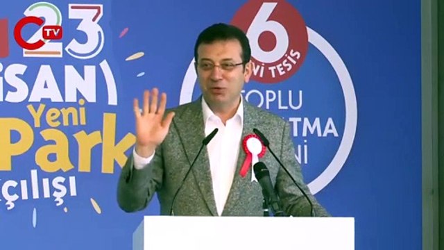 Ekrem İmamoğlu'nun dili böyle sürçtü