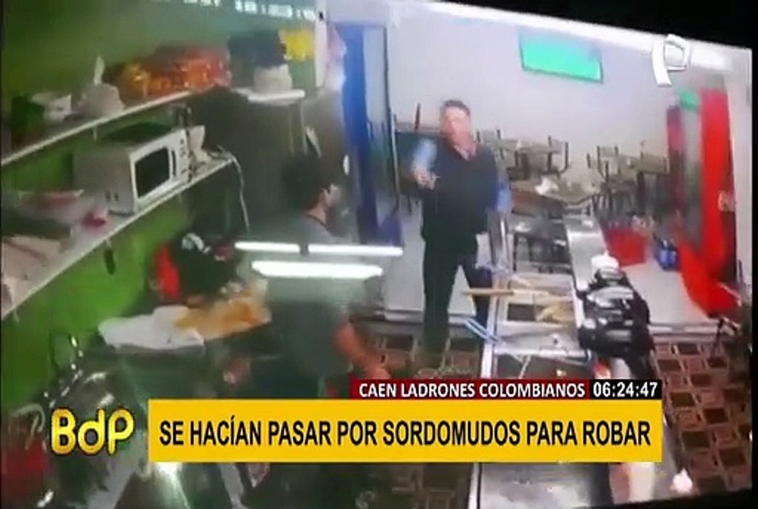 Capturan a delincuentes colombianos que se hacían pasar por sordomudos