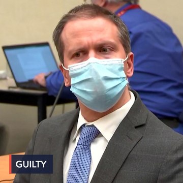 Minneapolis jury convicts ex-policeman Derek Chauvin of murdering George Floyd