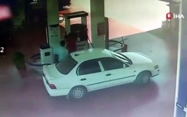 Amasya’da araç dereye uçtu