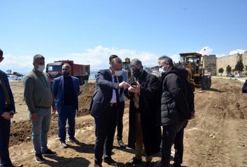 Sinop'un vitrini olacak Sabahattin Ali Etkinlik Alanı'nda çalışmalar hızlandı