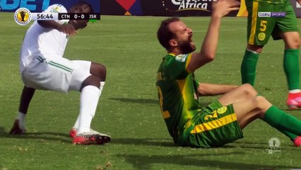 L'incroyable tacle de Sanou sur un joueur de la JSK !