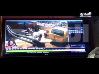 لحظة استشهاد عنصر قوى الأمن أثناء مطاردة مطلوب  في الاوزاعي