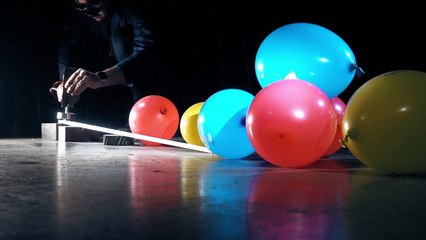 Önüne çıkan her şeyi parçalayan topaç