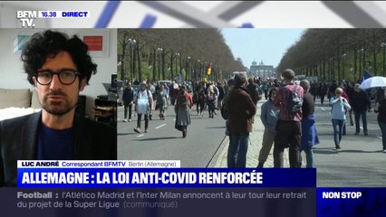Allemagne: les députés ont adopté un durcissement controversé de la loi anti-Covid