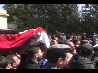 القصر شيّعت شهيد قوى الأمن الداخلي العريف عفيف جعفر- شوقي سعيد