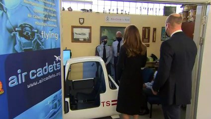 Prince William and Kate visit the Air Cadets