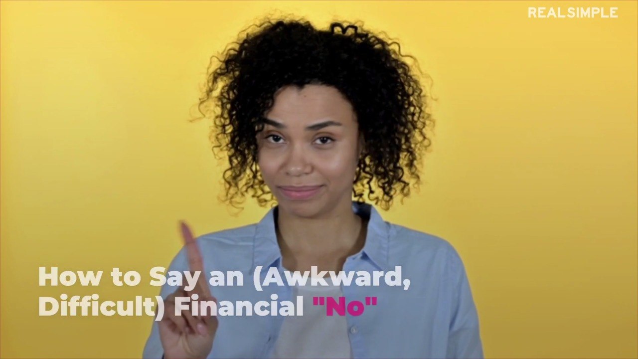 How to Say an (Awkward, Difficult) Financial "No"