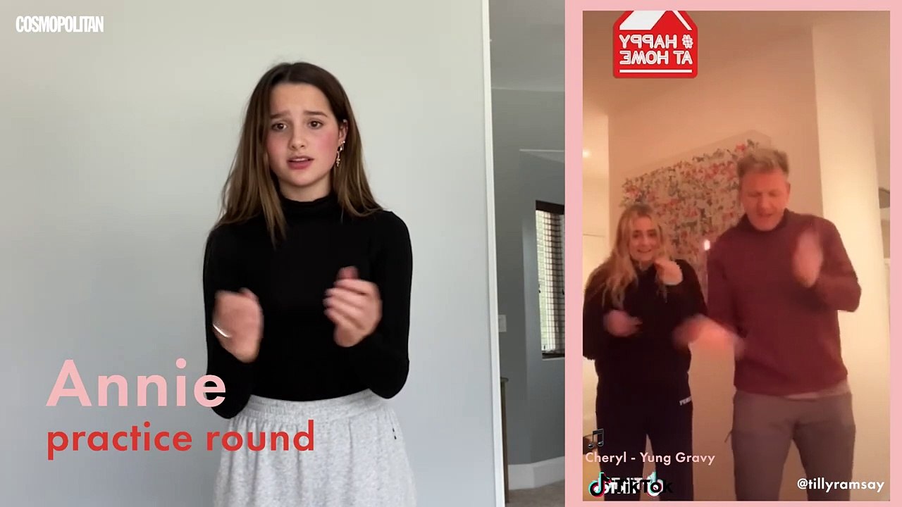 Annie And Hayley Leblanc Battle It Out In Our Tiktok Challenge Challenge | Cosmopolitan