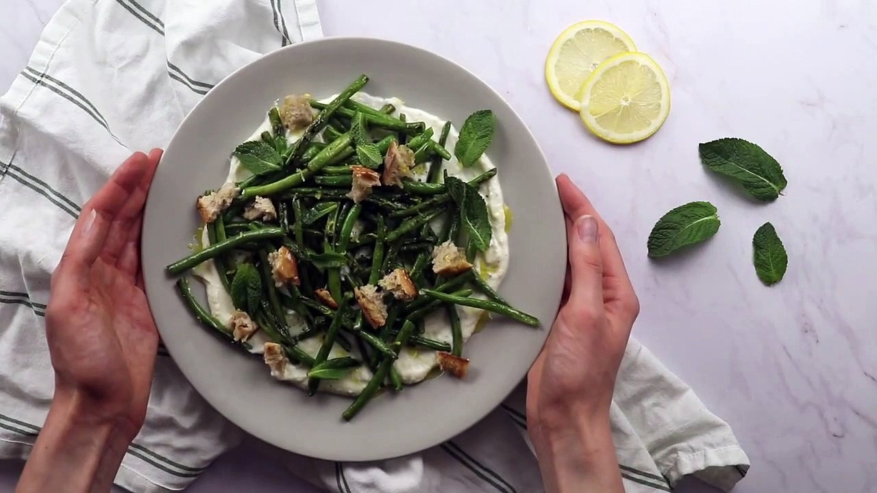 Recette D'Haricots Vert & Ricotta