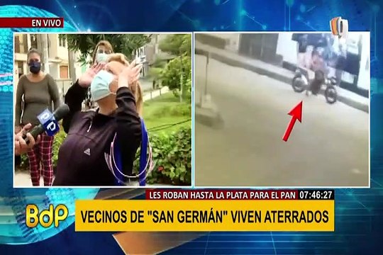 Vecinos de “San Germán” viven aterrados por la inseguridad ciudadana