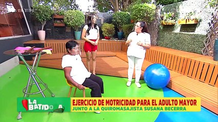 Ejercicios de motricidad para adultos mayores