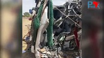 Vidéo - Les images du terrible accident sur la route de Fatick qui a fait 7 morts