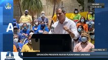 Oposición presenta nueva plataforma unitaria - Ahora