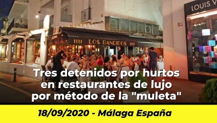 Peruanos en el mundo: Detenidos por hurtos en restaurantes de lujo