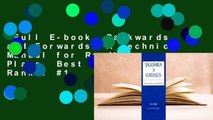 Full E-book  Backwards and Forwards: A Technical Manual for Reading Plays  Best Sellers Rank : #1