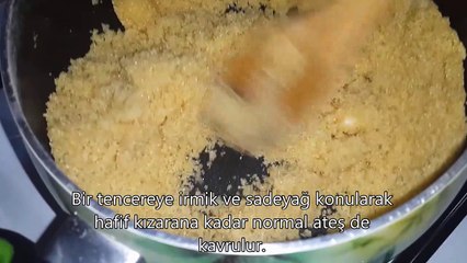 Antep Peynirli irmik Helvası Tarifi