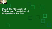 [Read] The Philosophy of Positive Law: Foundations of Jurisprudence  For Free