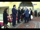 الحريري يعزي بالنائب السابق سمير فرنجية في كنيسة مار جرجس- دارين دعبوس