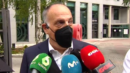 Tebas: "La Superliga ha hecho el ridículo"