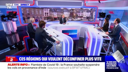 Story 3 : Ces régions qui veulent déconfiner plus vite - 21/04