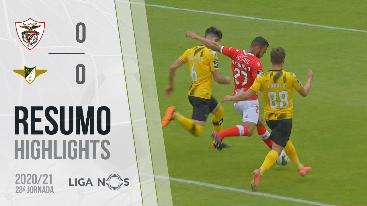 Highlights: Santa Clara 0-0 Moreirense (Liga 20/21 #28)