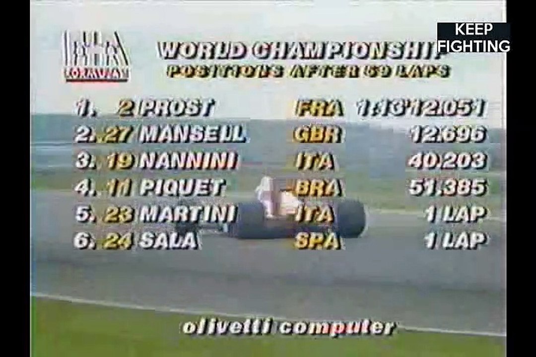 476 F1 8) GP de Grande-Bretagne 1989 p6