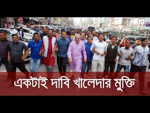নয়াপল্টনে রিজভীর হঠাৎ বিক্ষোভ মিছিল || jagonews24.com