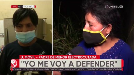 Padre de menor electrocutada: "Me siento responsable de la muerte de mi hija"