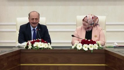 Son dakika haberi! Çalışma ve Sosyal Güvenlik Bakanlığı'nda devir teslim (3)