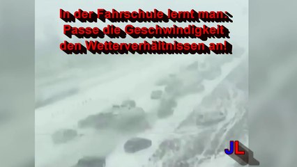 70 Autos - Massenunfall / Car Crash -70 Cars /  Accident De Voiture