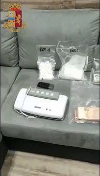 Roma - Nascondiglio con mezzo chilo di cocaina e 4 panetti di hashish 3 arresti (21.04.21)
