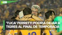 Gignac, Nahuel, Pizarro y Carioca se irían de Tigres si no renueva el Tuca Ferretti