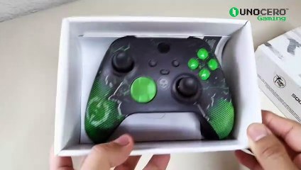 Unboxing control de Xbox Series edición Outriders